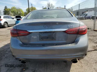 2022 Infiniti Q50 Luxe z VIN JN1EV7BRXNM342229, wystawiony jako Copart lot #53464005 z przebiegiem 14 194 mil mil oraz Szkoda całkowita • Salvage title. Historia ofert i sprzedaży dostępna na DreamBid. Obrazek 6.