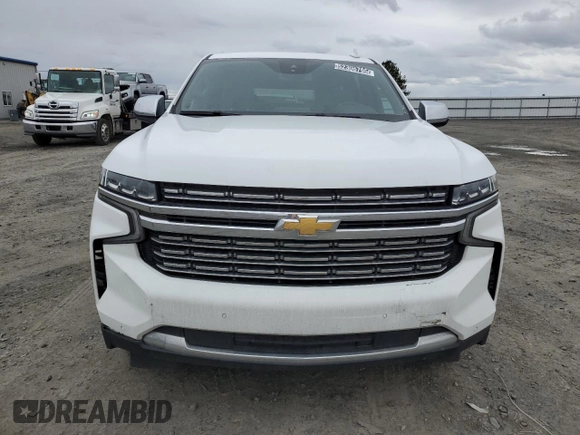2023 Chevrolet Suburban Premier with VIN 1GNSKFKDXPR253331, listed as a Copart auction lot 52306795 with 50,363 mi miles and Clean Title. Bid and sale history available at DreamBid. Image 5.