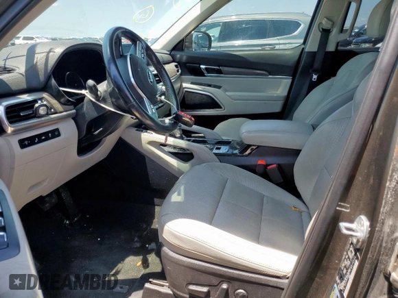 2020 Kia Telluride EX z VIN 5XYP3DHC7LG079306, wystawiony jako Copart lot #57488585 z przebiegiem 36 861 mil mil oraz Szkoda całkowita • Salvage title. Historia ofert i sprzedaży dostępna na DreamBid. Obrazek 7.