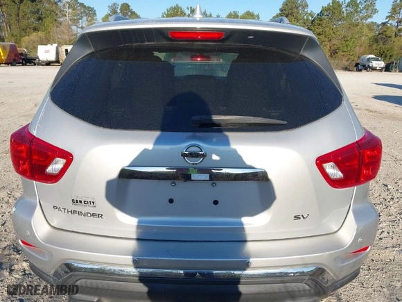 2019 Nissan Pathfinder SL with VIN 5N1DR2MN3KC625241, listed as a IAAI auction lot 41900008 with 156,509 mi miles. Bid and sale history available at carsss.com. Image 16.