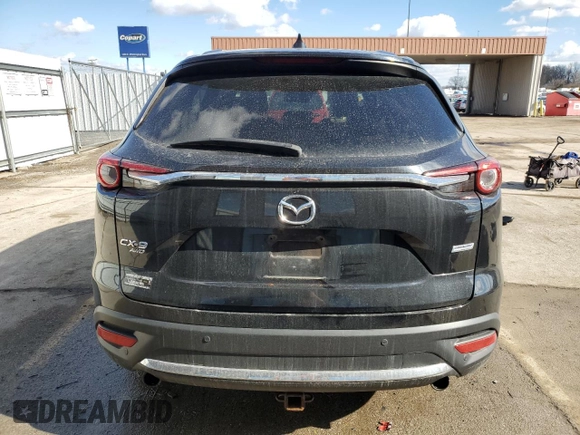 2017 Mazda CX-9 Signature with VIN JM3TCBEY3H0142750, listed as a Copart auction lot 44812375 with 116,479 mi miles and Salvage Title. Bid and sale history available at carsss.com. Image 6.