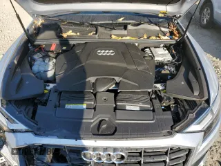 2021 Audi Q8 Premium Plus with VIN WA1BVAF1XMD005456, listed as a Copart auction lot 74460904 with 24,854 mi miles and Salvage Title. Bid and sale history available at carsss.com. Image 12.