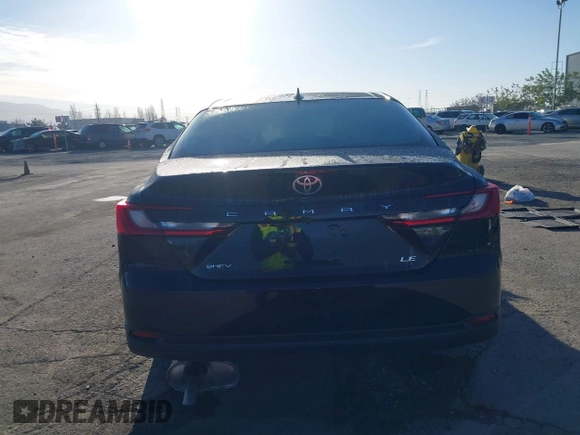 2025 Toyota Camry LE with VIN 4T1DAACKXSU576221, listed as a IAAI auction lot 41548642 with Not Provided miles and . Bid and sale history available at DreamBid. Image 16.