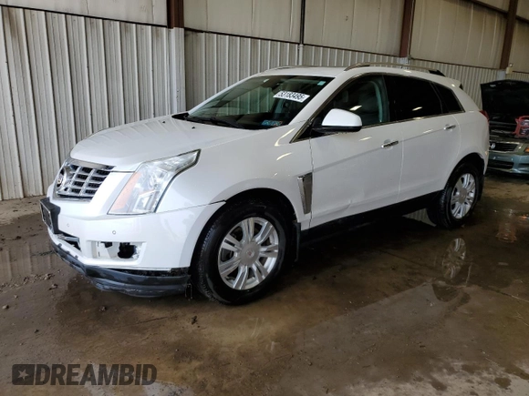 2015 Cadillac SRX Luxury Collection with VIN 3GYFNEE36FS520937, listed as a Copart auction lot 53183495 with 111,946 mi miles and Salvage Title. Bid and sale history available at carsss.com. Image 1.