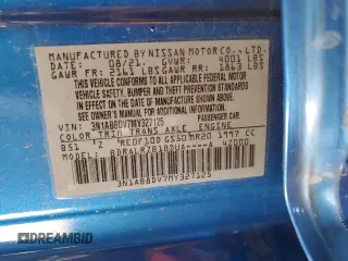 2021 Nissan Sentra SR z VIN 3N1AB8DV7MY327125, wystawiony jako Copart lot #59813715 z przebiegiem 24 576 mil mil oraz Szkoda całkowita • Salvage title. Historia ofert i sprzedaży dostępna na DreamBid. Obrazek 12.