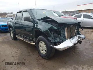 2005 GMC Canyon 1SB SLE Z85 with VIN 1GTDT136958255995, listed as a IAAI auction lot 41519337 with 201,249 mi miles. Bid and sale history available at carsss.com. Image 1.