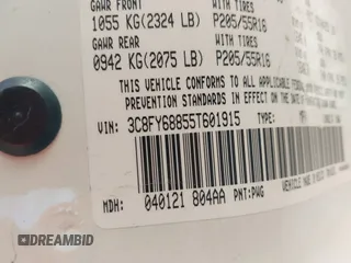 2005 Chrysler PT Cruiser Limited with VIN 3C8FY68855T601915, listed as a IAAI auction lot 41671045 with 177,044 mi miles and . Bid and sale history available at DreamBid. Image 9.