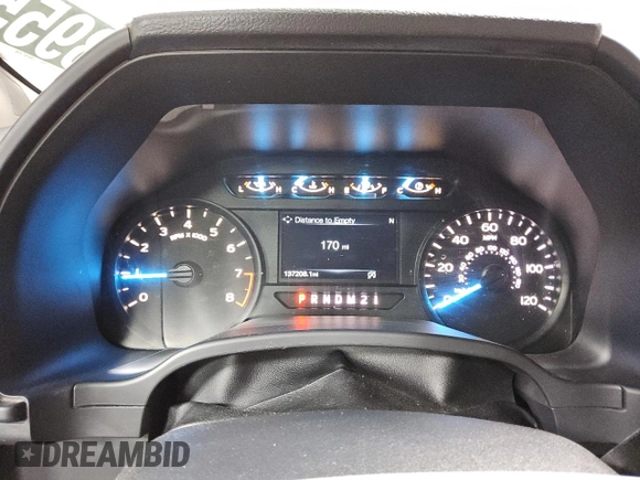 2018 Ford F-150 XL with VIN 1FTEX1EB2JFB18115, listed as a Copart auction lot 57903955 with 137,208 mi miles and Clean title. Bid and sale history available at DreamBid. Image 9.
