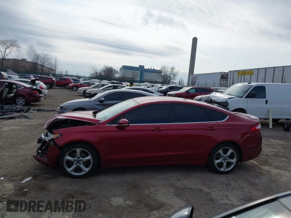 2016 Ford Fusion SE with VIN 3FA6P0HD7GR231104, listed as a IAAI auction lot 41673127 with 141,075 mi miles. Bid and sale history available at carsss.com. Image 15.