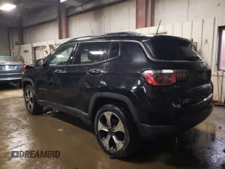 2018 Jeep Compass Latitude z VIN 3C4NJDBB9JT162108, wystawiony jako Copart lot #85360424 z przebiegiem 129 004 mil mil oraz Szkoda całkowita • Salvage title. Historia ofert i sprzedaży dostępna na DreamBid. Obrazek 2.