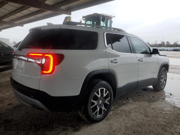 2023 GMC Acadia SLT with VIN 1GKKNMLS6PZ249850, listed as a Copart auction lot 87687455 with 29,150 mi miles and Salvage Title. Bid and sale history available at DreamBid. Image 3.