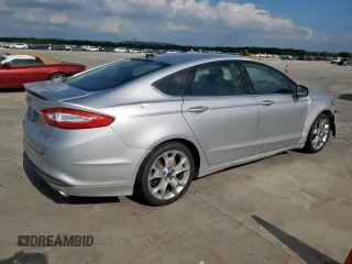 2015 Ford Fusion SE z VIN 1FA6P0H75F5120918, wystawiony jako Copart lot #59377185 z przebiegiem Nie podano mil oraz Czysty tytuł • Clean title. Historia ofert i sprzedaży dostępna na DreamBid. Obrazek 3.