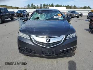 2015 Acura TLX V6 with VIN 19UUB2F36FA017785, listed as a Copart auction lot 55942425 with Not provided miles and Salvage title. Bid and sale history available at DreamBid. Image 5.