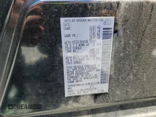 2013 Nissan Pathfinder SL with VIN 5N1AR2MM5DC684028, listed as a Copart auction lot 55998085 with 242,724 mi miles and Salvage title. Bid and sale history available at DreamBid. Image 13.