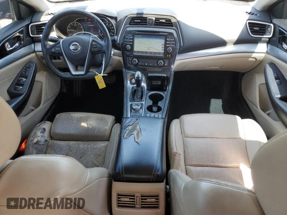 2016 Nissan Maxima SV with VIN 1N4AA6AP9GC447358, listed as a Copart auction lot 52138925 with 114,907 mi miles and Salvage Title. Bid and sale history available at carsss.com. Image 8.