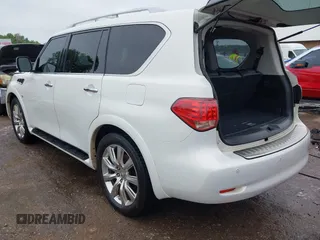 2014 Infiniti QX80 with VIN JN8AZ2NEXE9062068, listed as a IAAI auction lot 42378512 with 235,256 mi miles and . Bid and sale history available at DreamBid. Image 3.