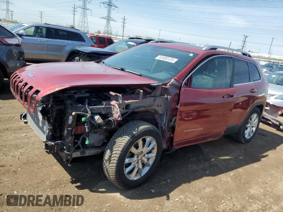 2017 Jeep Cherokee Limited с VIN 1C4PJMDS4HW557159, выставлен на аукционе Copart как лот 53480135 с пробегом 116 452 миль миль и Списание • Salvage title. История ставок и продаж доступна на DreamBid. Изображение 1.