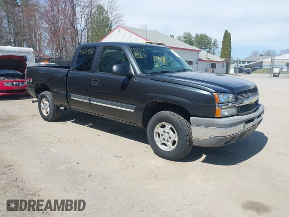 2004 Chevrolet Silverado 1500 Z71 with VIN 2GCEK19T041152888, listed as a IAAI auction lot 42121958 with 109,050 mi miles. Bid and sale history available at carsss.com. Image 1.