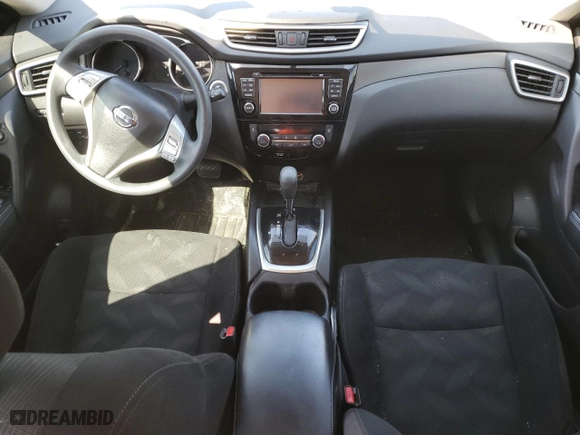 2014 Nissan Rogue SV with VIN 5N1AT2MT6EC781295, listed as a Copart auction lot 46110235 with 0 mi miles and Salvage Title. Bid and sale history available at carsss.com. Image 8.