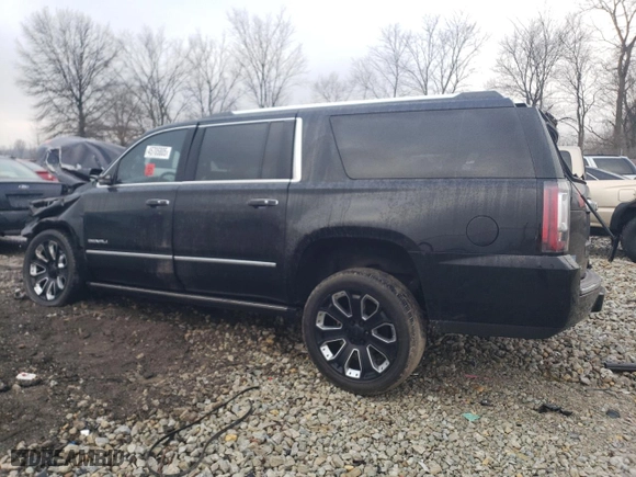 2020 GMC Yukon XL Denali with VIN 1GKS2HKJXLR100974, listed as a Copart auction lot 45705805 with 0 mi miles and Salvage Title. Bid and sale history available at carsss.com. Image 2.