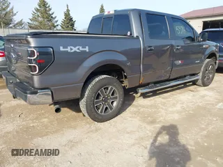 2011 Ford F-150 XLT with VIN 1FTFW1ET7BFC47792, listed as a IAAI auction lot 41765574 with 174,001 mi miles. Bid and sale history available at carsss.com. Image 4.