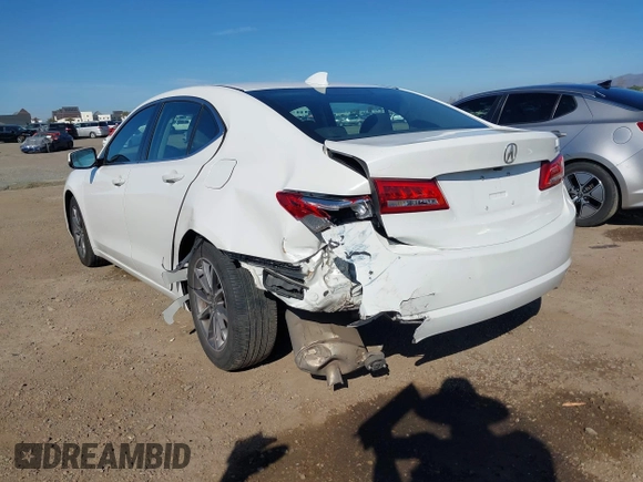 2019 Acura TLX with VIN 19UUB1F37KA011109, listed as a IAAI auction lot 41567180 with 86,818 mi miles. Bid and sale history available at carsss.com. Image 6.