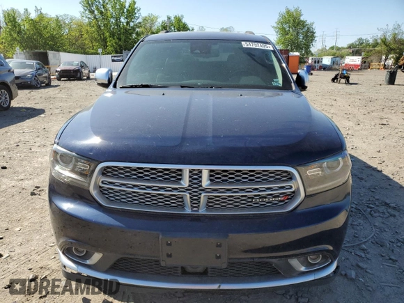 2016 Dodge Durango Citadel z VIN 1C4RDJEG1GC425081, wystawiony jako Copart lot #54792495 z przebiegiem 179 871 mil mil oraz Czysty tytuł • Clean title. Historia ofert i sprzedaży dostępna na DreamBid. Obrazek 5.