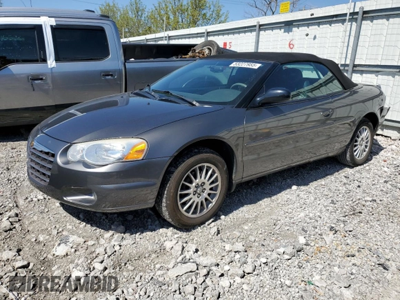 2005 Chrysler Sebring Touring z VIN 1C3EL55R45N685555, wystawiony jako Copart lot #53227955 z przebiegiem 95 492 mil mil oraz Szkoda całkowita • Salvage title. Historia ofert i sprzedaży dostępna na DreamBid. Obrazek 1.