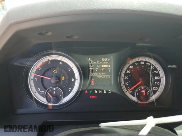 2014 Ram 1500 Big Horn with VIN 1C6RR7LG5ES232496, listed as a Copart auction lot 58973325 with 322,411 mi miles and Clean title. Bid and sale history available at DreamBid. Image 9.