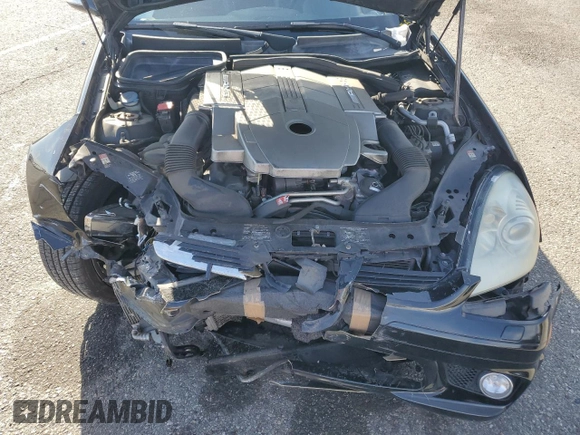 2006 Mercedes-Benz SLK-Class 5.5L AMG with VIN WDBWK73F06F082698, listed as a Copart auction lot 81430534 with 129,545 mi miles and Salvage Title. Bid and sale history available at carsss.com. Image 11.
