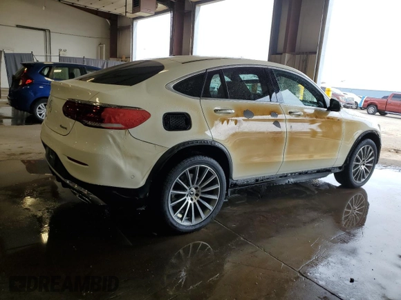 2021 Mercedes-Benz GLC 300 z VIN W1N0J8EB7MF919673, wystawiony jako Copart lot #54131345 z przebiegiem 47 628 mil mil oraz Szkoda całkowita • Salvage title. Historia ofert i sprzedaży dostępna na DreamBid. Obrazek 3.