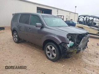 2015 Honda Pilot SE with VIN 5FNYF4H39FB055130, listed as a IAAI auction lot 41958491 with 130,108 mi miles and . Bid and sale history available at DreamBid. Image 1.