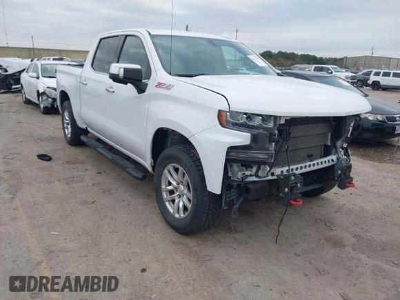 2021 Chevrolet Silverado 1500 LTZ with VIN 3GCUYGED3MG141869, listed as a IAAI auction lot 41233782 with 59,753 mi miles and . Bid and sale history available at DreamBid. Image 1.