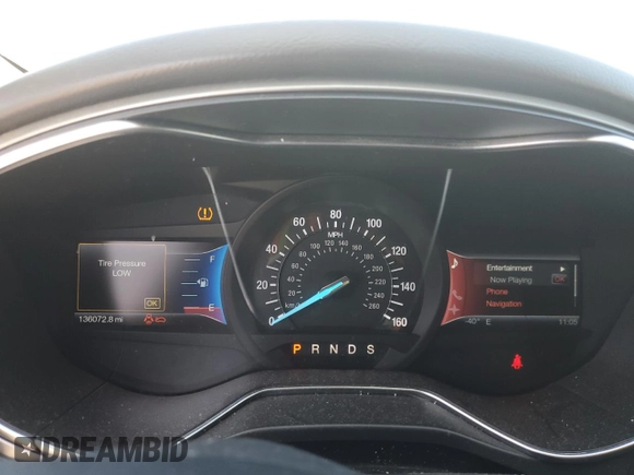 2013 Ford Fusion SE with VIN 3FA6P0HR1DR386576, listed as a Copart auction lot 51641215 with 136,072 mi miles and Salvage title. Bid and sale history available at DreamBid. Image 9.