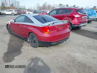 2000 Toyota Celica GT with VIN JTDDR32T5Y0016240, listed as a IAAI auction lot 41783204 with 224,889 mi miles and . Bid and sale history available at DreamBid. Image 3.
