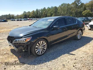 2014 Acura RLX Advance Pkg with VIN JH4KC1F97EC006085, listed as a Copart auction lot 48775915 with 172,195 mi miles and Salvage Title. Bid and sale history available at carsss.com. Image 1.