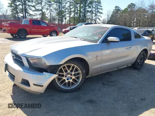2012 Ford Mustang V6 Premium with VIN 1ZVBP8AM1C5224001, listed as a IAAI auction lot 41385559 with 165,123 mi miles. Bid and sale history available at carsss.com. Image 18.
