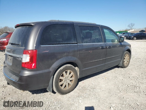 2015 Chrysler Town & Country LX with VIN 2C4RC1AG0FR730019, listed as a Copart auction lot 87692275 with 101,892 mi miles and Salvage Title. Bid and sale history available at carsss.com. Image 3.