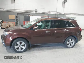 2011 Acura MDX Tech Pkg with VIN 2HNYD2H66BH541588, listed as a IAAI auction lot 42002712 with 216,298 mi miles. Bid and sale history available at carsss.com. Image 14.