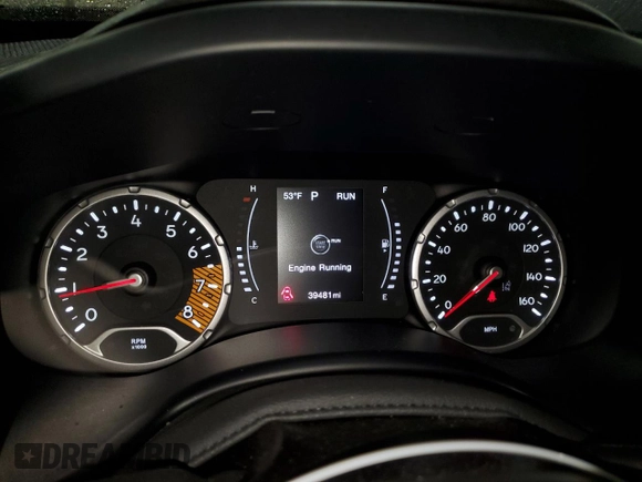 2023 Jeep Renegade Latitude с VIN ZACNJDB18PPP65815, выставлен на аукционе Copart как лот 58184205 с пробегом 39 481 миль миль и Чистый • Clean title. История ставок и продаж доступна на DreamBid. Изображение 9.