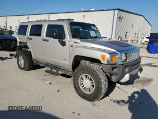 2008 Hummer H3 SUV with VIN 5GTEN13E188148684, listed as a Copart auction lot 70860664 with 146,452 mi miles and Salvage Title. Bid and sale history available at carsss.com. Image 4.