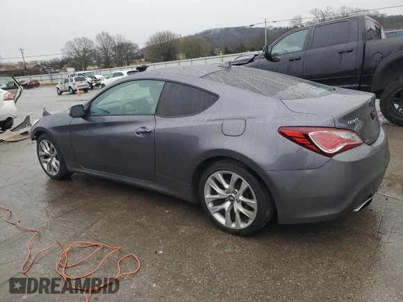 2016 Hyundai Genesis Coupe 3.8L Base with VIN KMHHT6KJ5GU134892, listed as a Copart auction lot 45156344 with 106,477 mi miles and Clean Title. Bid and sale history available at carsss.com. Image 2.