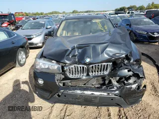 2015 BMW X3 xDrive28i with VIN 5UXWX9C57F0D52214, listed as a Copart auction lot 69326213 with Not Provided miles and Salvage Title. Bid and sale history available at DreamBid. Image 5.