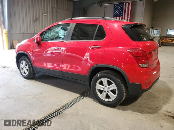 2018 Chevrolet Trax LT with VIN 3GNCJPSB0JL223720, listed as a Copart auction lot 53514395 with 60,520 mi miles and Salvage Title. Bid and sale history available at DreamBid. Image 2.