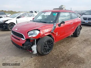 2014 MINI Cooper Paceman S with VIN WMWSS7C55EWS44439, listed as a IAAI auction lot 40695852 with 102346 miles. Bid and sale history available at carsss.com. Image 17.