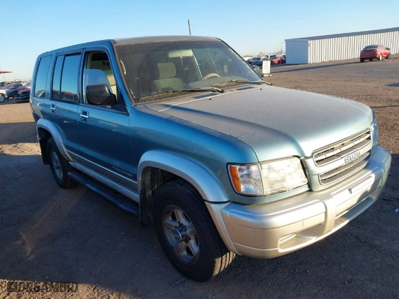 2002 Isuzu Trooper S with VIN JACDJ58X227J09839, listed as a IAAI auction lot 41657602 with NaN miles. Bid and sale history available at carsss.com. Image 1.