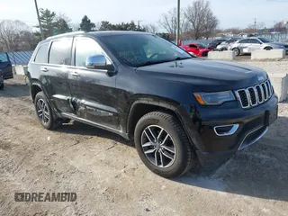 2019 Jeep Grand Cherokee Limited with VIN 1C4RJFBG7KC782834, listed as a IAAI auction lot 41822765 with 96,786 mi miles and . Bid and sale history available at DreamBid. Image 1.