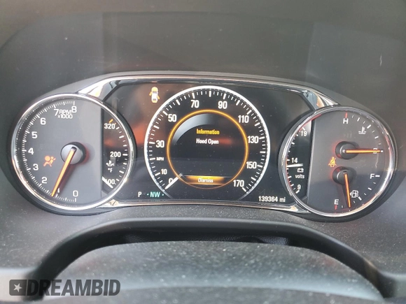 2017 GMC Acadia Denali with VIN 1GKKNPLS0HZ201666, listed as a Copart auction lot 58371465 with 139,364 mi miles and Salvage title. Bid and sale history available at DreamBid. Image 9.