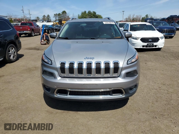 2014 Jeep Cherokee Limited with VIN 1C4PJMDS9EW140843, listed as a Copart auction lot 53610015 with 93,813 mi miles and Salvage Title. Bid and sale history available at carsss.com. Image 5.