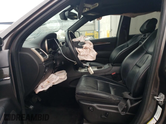 2015 Jeep Grand Cherokee Overland with VIN 1C4RJECT5FC629512, listed as a Copart auction lot 49156905 with 0 mi miles and Salvage Title. Bid and sale history available at carsss.com. Image 7.